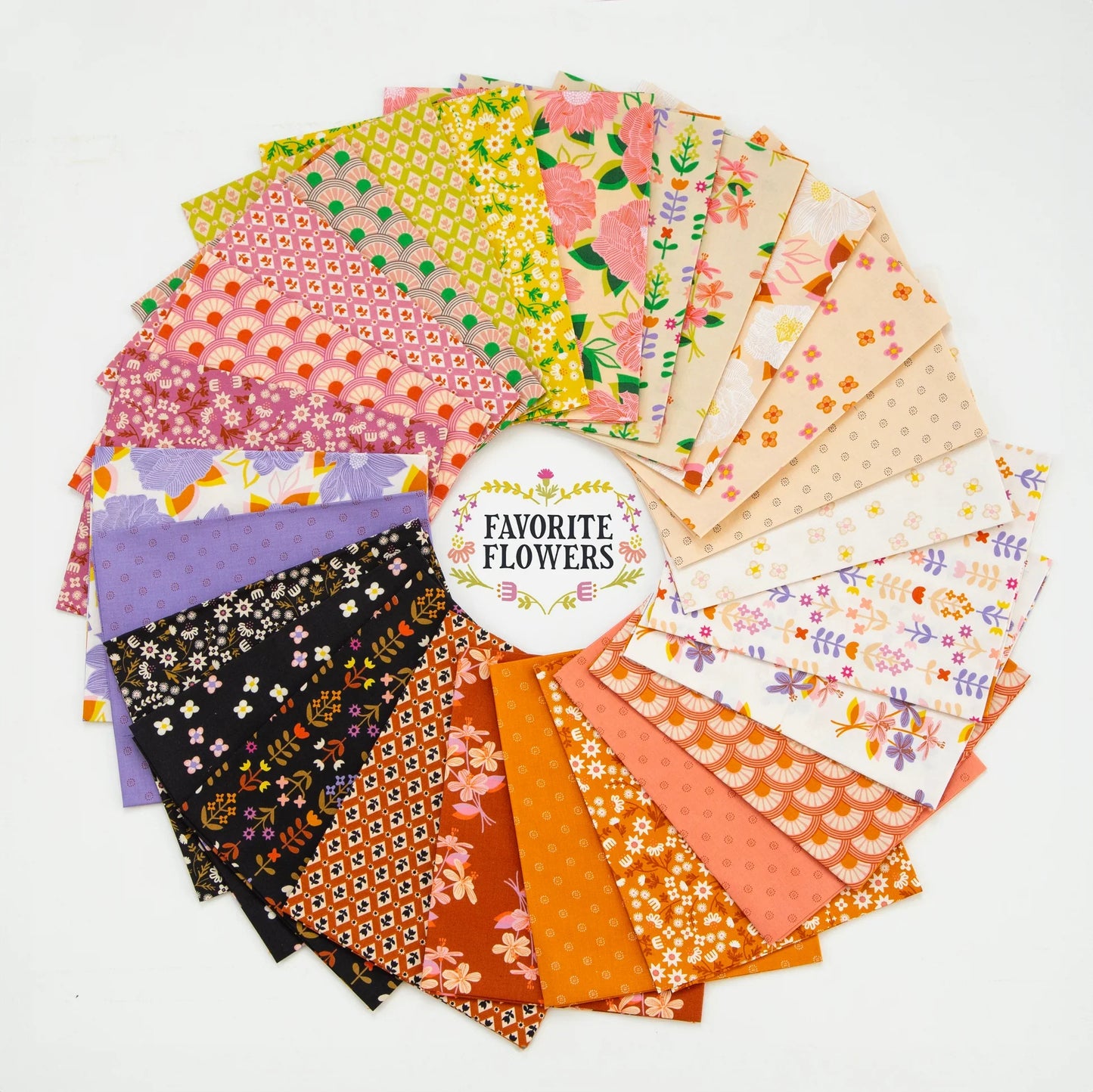 Favorite Flowers - Fat Quarter Bundle
