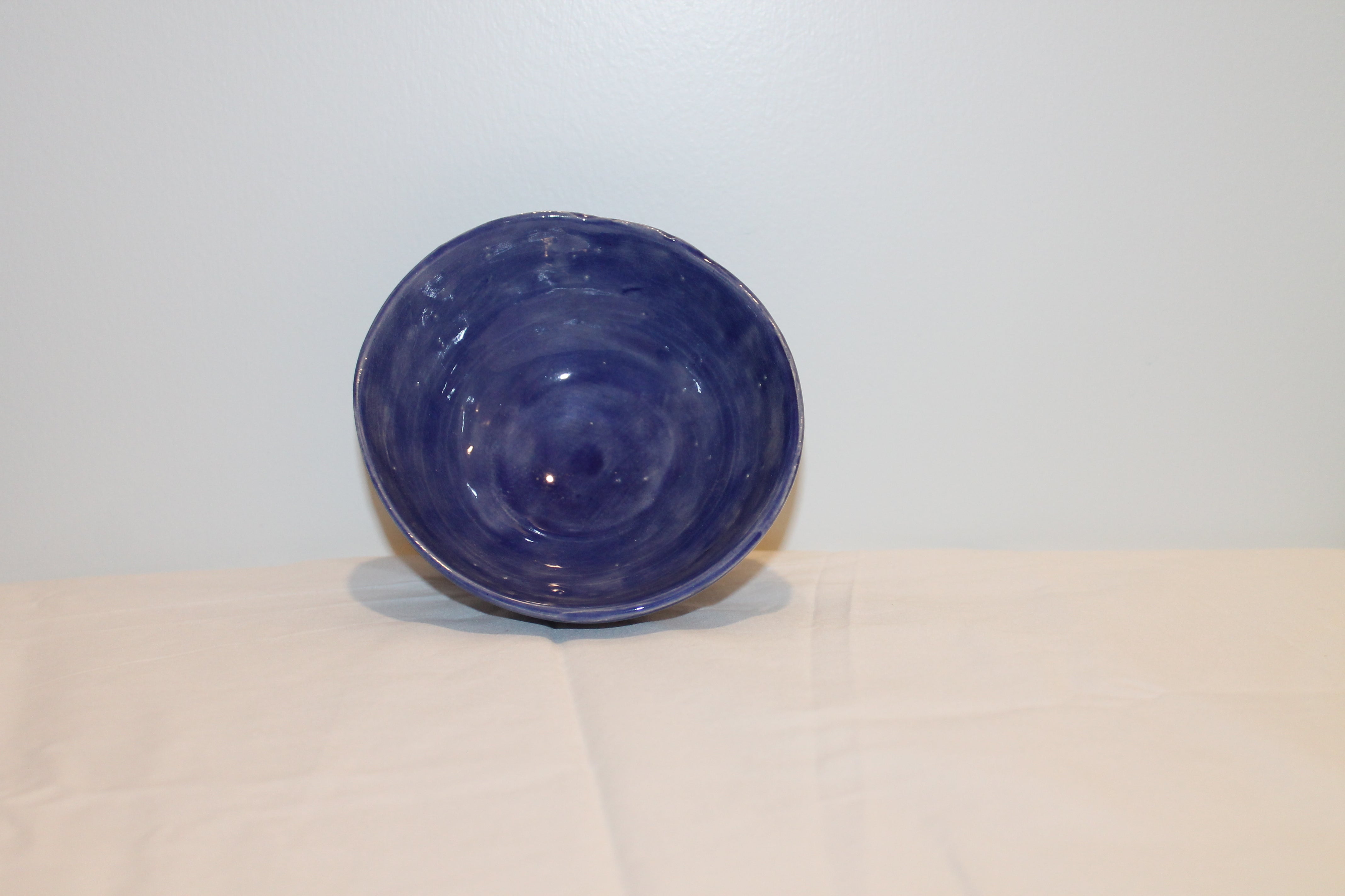 Dark Blue Pottery Bowl - Sew & Such & More