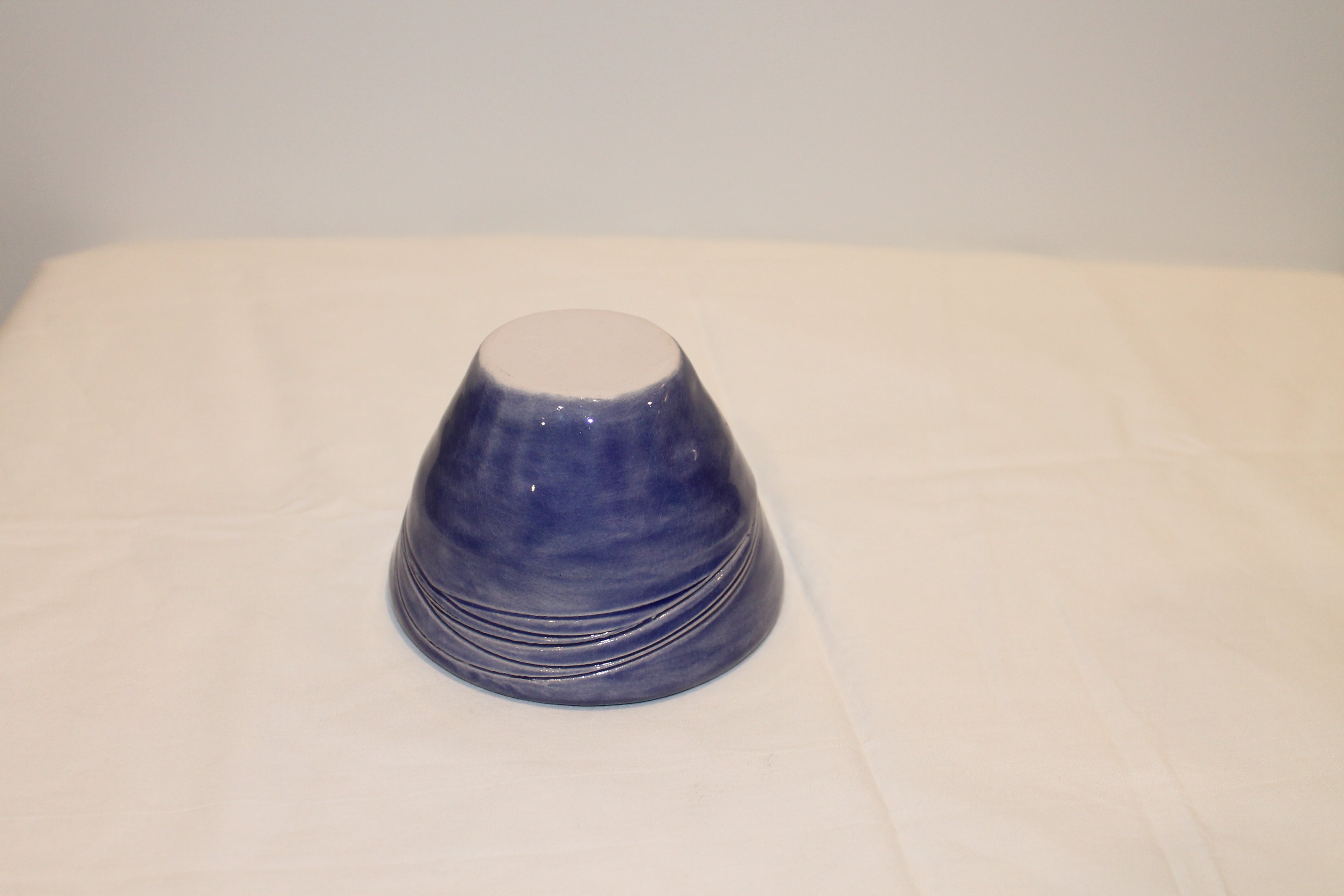 Blue & Dark Blue Pottery Bowl - Sew & Such & More