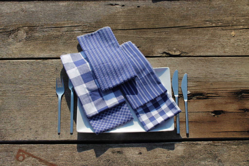 Blue Napkin Bundle - Sew & Such & More