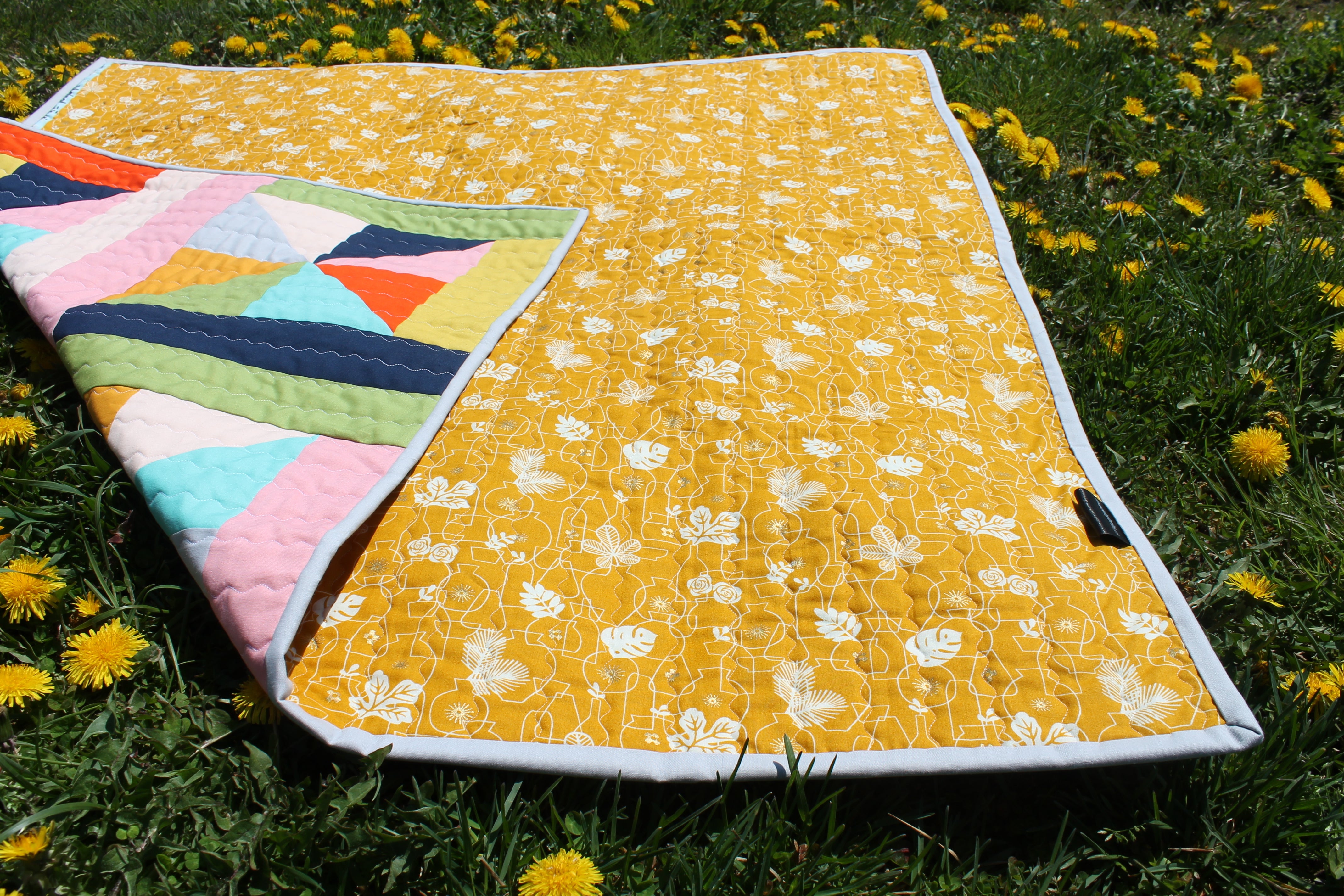 Colourful Baby Quilt - Sew & Such & More